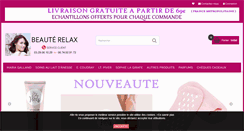 Desktop Screenshot of beaute-relax.com